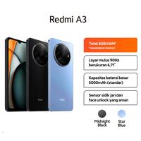 Gambar Xiaomi Redmi A3 4/128 Ram 4GB Rom 128GB Garansi Resmi - Black dari Maxi phone cell undefined 1 Tokopedia