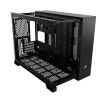 Gambar CORSAIR 2500X Micro ATX Dual Chamber PC Case - Hitam dari Corsair Official Store undefined 3 Tokopedia