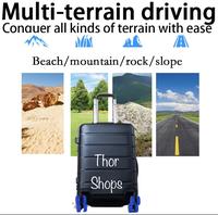 Gambar karet pelindung roda koper silicone wheel protector - black 4 pcs dari Thor Shops undefined 2 Tokopedia