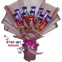 Gambar Buket Snack / Bucket wisuda / Bouquet Snack Murah / Buket Jajan - Bucket 03 dari IFTAR GIFT JAKARTA undefined 1 Tokopedia