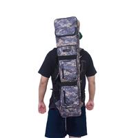 Gambar Tas Pancing Ransel Gendong Double dan Single Slot Ruangan - Army Abu-abu, Double - 80 cm dari Lurebags undefined 4 Tokopedia