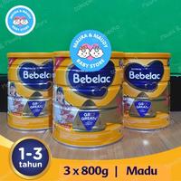 Gambar Bebelac 3 Susu Formula Pertumbuhan Anak 1-3 Tahun 800Gr Paket Isi 3Pcs - Honey dari Maura & Maudy Baby Store undefined 2 Tokopedia