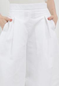 Gambar LLACES Clothing - Celana Panjang Wanita - Wide Culotte - White - XL dari LLACES Clothing undefined 4 Tokopedia