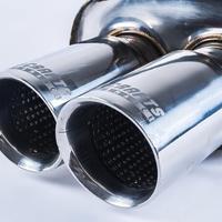 Gambar Ironcrafts Dual Out Muffler knalpot mobil - Kiri dari Ironcrafts Performance Exhaust undefined 4 Tokopedia