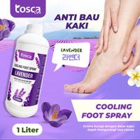 Gambar TOSCA FOOT SPRAY SEMPROTAN PENGHILANG BAU KAKI 1 LITER - Peppermint dari Tosca Care Store Tangerang undefined 5 Tokopedia