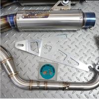 Gambar Knalpot Shinjiro RC Power CT Titanium Vespa Sprint Prima S LX - 38mm - 38mm dari Aqilla Vespa undefined 2 Tokopedia