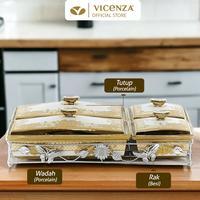 Gambar Vicenza Multi Casserole - Wadah Saji Makanan Snack CR749 Gemini dari Vicenza Official undefined 2 Tokopedia