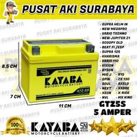 Gambar BERGARANSI ACCU KAYABA GTZ5S ORIGINAL AKI MOTOR MIO SOUL MIO J REVO - TANPA BUBBLE WRAP dari official pusat aki undefined 3 Tokopedia