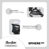 Gambar Cocolatte CL AL132 Sphere 360 Stroller - Brown dari Baby Wise BSD undefined 5 Tokopedia