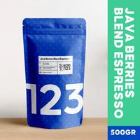Gambar KOPI JAVA BERRIES BLEND ESPRESSO  BIJI/BUBUK 500GR - Biji dari Kopi 123 Indonesia undefined 3 Tokopedia