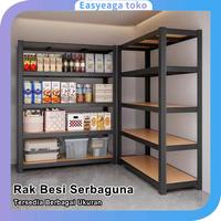Gambar Rak Besi Serbaguna Rak Berkapasitas Besar Berlapis-lapis Rak Gudang - 6L-40*120-200 dari Easyeaga toko undefined 1 Tokopedia