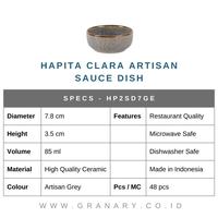 Gambar Hapita CLARA Artisan Brown Sauce Dish 7 cm dari Cosicasa Living undefined 2 Tokopedia