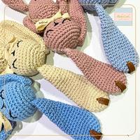Gambar BABYLINK CROCHET DOLL, BONEKA RAJUT, RABBIT SERIES, PREMIUM, HANDMADE - Misty dari BabyLink by TheLink undefined 3 Tokopedia