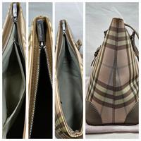 Gambar Burberry Nova check belt sopper pink cotton blend tote authentic dari Hobbyheboh undefined 5 Tokopedia