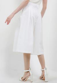 Gambar LLACES Clothing - Celana Panjang Wanita - Wide Culotte - White - XL dari LLACES Clothing undefined 3 Tokopedia