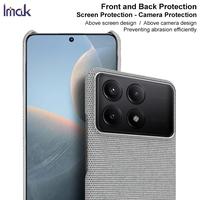 Gambar Case Xiaomi Poco X6 / X6 Pro (5G) IMAK Ruiyi Fabric Series Casing - Black, Poco X6 Pro dari Grandepath undefined 4 Tokopedia