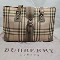 Gambar Burberry Nova check belt sopper pink cotton blend tote authentic dari Hobbyheboh undefined 1 Tokopedia