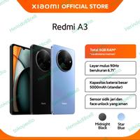 Gambar Xiaomi Redmi A3 Ram 4/128GB Garansi Resmi NO REPACK - Biru dari HERINDO88CELL undefined 3 Tokopedia