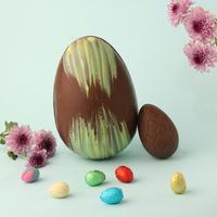 Gambar Chocolate Monggo|Giant Easter Chocolate Egg 395gr|Coklat Telur Paskah - BigEggs3x40gr dari Chocolate Monggo Indonesia undefined 2 Tokopedia