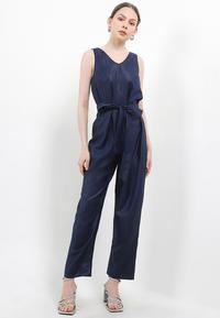 Gambar LLACES Clothing - Jumpsuit Wanita - Peppermint Jumpsuit - Navy - S dari LLACES Clothing undefined 1 Tokopedia