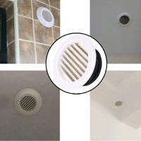 Gambar tutup ventilasi udara bulat ABS tebal 3"/4"/5"/6"/8" wall vent grille - 3 in dari indriyanishop74 undefined 1 Tokopedia