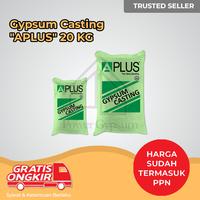 Gambar Gypsum Casting "APLUS" 20 KG dari Power Gypsum undefined 1 Tokopedia