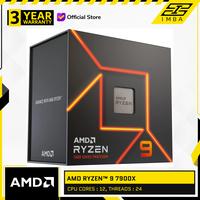 Gambar AMD Ryzen 9 7900X [12C/24T, 4.70-5.60Ghz - Zen 4 | AM5] dari IMBA PC undefined 1 Tokopedia