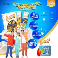 Gambar IGROW Susu Bubuk Tumbuh Kembang Anak / Remaja Ekstrak Goji Berry - Karamel dari Ruz Distribution undefined 2 Tokopedia