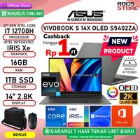 Gambar ASUS VIVOBOOK S5402ZA OLED I7 12700 16GB 1TB SSD W11 14"QHD 120H 2.8K - 16GB 512 SSD, STANDAR dari ROGS STORE undefined 1 Tokopedia
