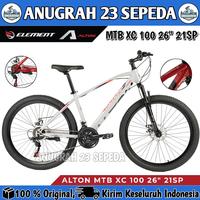 Gambar Sepeda Gunung Element MTB ALTON XC 100 21 Speed Ukuran 26 Inch - Black dari Anugrah 23 sepeda undefined 1 Tokopedia