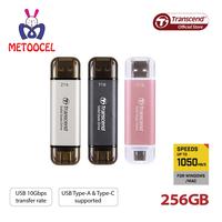 Gambar Transcend ESD310 256GB SSD Portable bentuk Flashdisk OTG USB Type-C dari Metoocel Solo undefined 1 Tokopedia