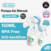 Gambar Dr.isla Pompa ASI Manual | Manual Breast Pump 150ml - Putih dari Dr.Isla undefined 1 Tokopedia