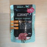 Gambar AQUACAT Pouch 90 Gram makanan kucing basah wet food AQUA CAT 85gr + 6% - KITTEN SALMON dari Gudang Kucing undefined 5 Tokopedia