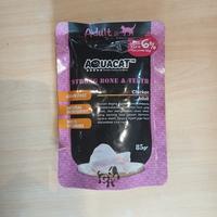 Gambar AQUACAT Pouch 90 Gram makanan kucing basah wet food AQUA CAT 85gr + 6% - KITTEN SALMON dari Gudang Kucing undefined 4 Tokopedia
