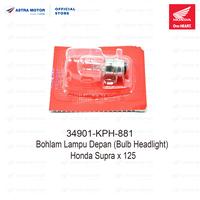 Gambar Bohlam Lampu Depan (Bulb Headlight) Honda Supra x 125 34901KPH881 dari Astra-Motor undefined 1 Tokopedia