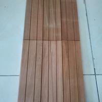 Gambar Floring kayu Ulin sulawesi/kumea/krikis/Lantai kayu indoor - 1,8*9*40 dari MGe DECKING undefined 4 Tokopedia