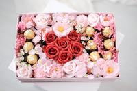 Gambar BLOOM BOX EDISI VALENTINE DAY - BOX BUNGA BLOOM BOX BOUQUET BOX CAKE - Fresh Heart Box dari May Peony Florist undefined 5 Tokopedia