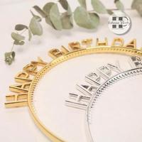 Gambar Bando Mahkota Happy Birthday/ Bando Bride To Be / Head Band Crown - HBD Polos Gold dari Istanaparty undefined 3 Tokopedia