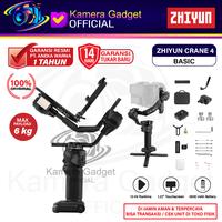 Gambar Zhiyun CRANE 4 3-Axis Handheld Gimbal Stabilizer ZhiyunTech Original dari Kamera Gadget Official undefined 1 Tokopedia