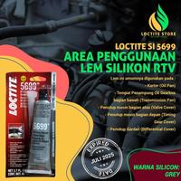 Gambar LEM SILIKON GASKET RTV UNTUK PAKING DAN RADIATOR LOCTITE SI 5699 80ML dari romli onlen45 undefined 1 Tokopedia