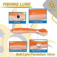 Gambar 10CM / 6G UMPAN PANCING SOFT LURE SOFT BAIT 1 PCS // PENDULUM 5 WARNA - Tipe 3 dari Sun Joy Shop undefined 4 Tokopedia