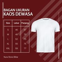 Gambar Kaos Custom Cotton Combed 30s Desain Bebas Satuan Lusinan Baju Kelas - Putih, XL dari Nura Store Blitar undefined 4 Tokopedia