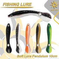 Gambar 10CM / 6G UMPAN PANCING SOFT LURE SOFT BAIT 1 PCS // PENDULUM 5 WARNA - Tipe 3 dari Sun Joy Shop undefined 1 Tokopedia