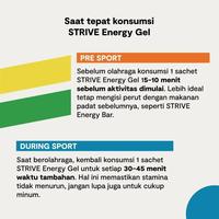 Gambar Strive Energy Gel Rasa Mangga Original - 1 Box Isi 5 Sachet Original dari roti cane undefined 4 Tokopedia