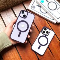 Gambar Case iPhone 15 14 13 Pro Max Plus Magsafe Deep Purple Casing ProMax - Deep Purple, iP 13 dari TheHollyCase undefined 5 Tokopedia