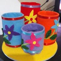 Gambar Prakarya botol bekas paket, tempat pensil carakter - Emogi, Isi 4 polos dari INDRIYANISPORT27 undefined 5 Tokopedia