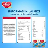 Gambar BEST SELLER VIDORAN XMART 1+ IMUN UP SUSU FORMULA MADU [925 G/3 BOX] dari arkaestoremall undefined 4 Tokopedia