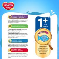 Gambar BEST SELLER VIDORAN XMART 1+ IMUN UP SUSU FORMULA MADU [925 G/3 BOX] dari arkaestoremall undefined 5 Tokopedia