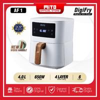 Gambar MITO Digital Air Fryer AF 1 4L Liter DigiFry AF 1 - Pink dari NSB ELEKTRONIK_NEW undefined 4 Tokopedia