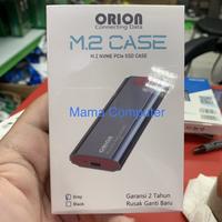Gambar Case SSD M2 NVME ORION USB TYPE-C 3.1 HITAM Enclosure 2.5 inch dari Mama Computer undefined 3 Tokopedia